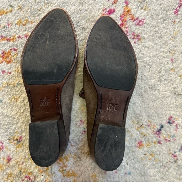 Frye Ray Mules in Gray sz 7.5 - Picture 7 of 9